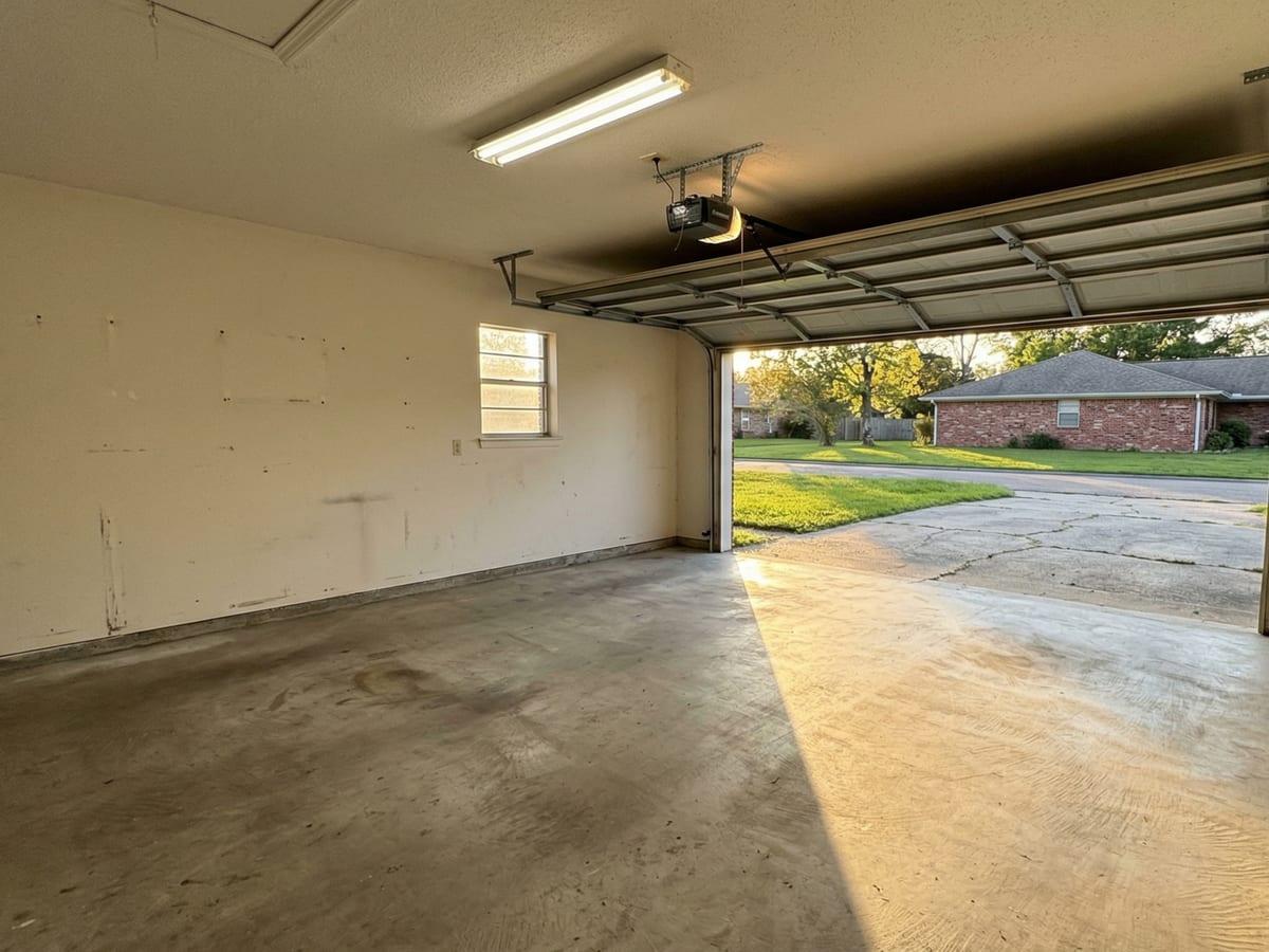 After: Garage reset, Lake Charles cleared by The Junk Guys